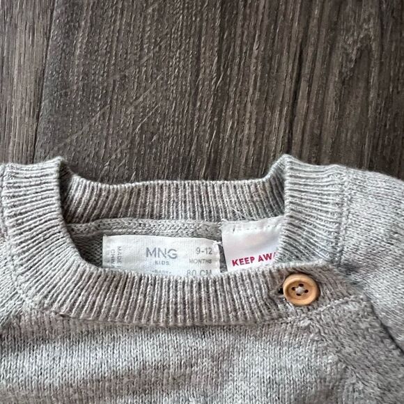 Mango Long-sleeved knitted body size 9_12 months - Picture 7 of 7